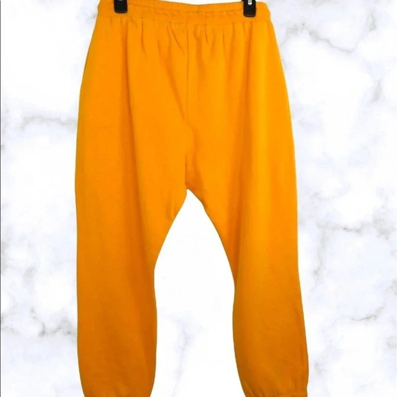 BP Nordstrom Joggers Sweats Orange Sweatpants Cozy Lounge Pants Brushed Plus 3 - Picture 3 of 5